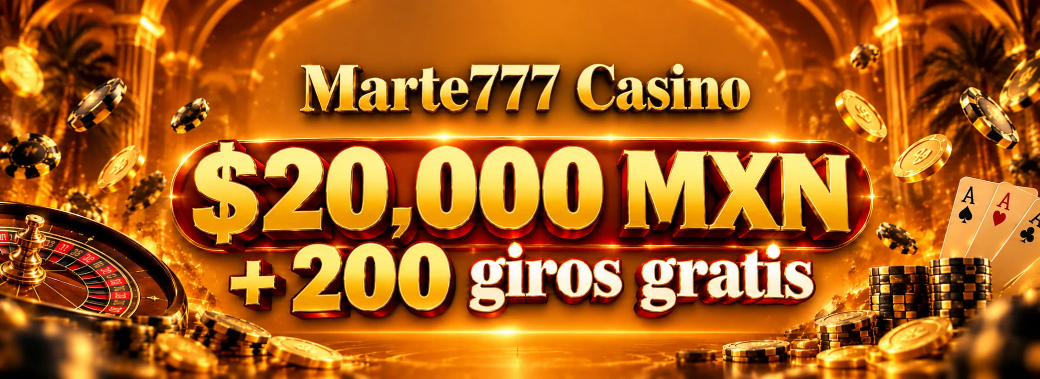 $20,000 MXN + 200 giros gratis